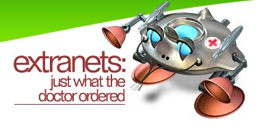 Newsletter Title: Extranets - Just What the Doctor Ordered