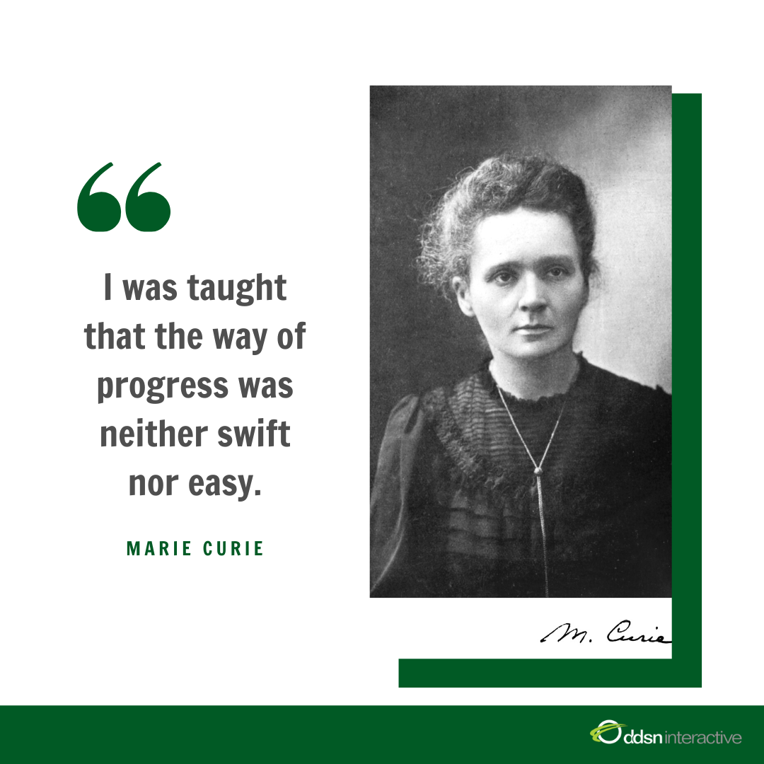 Dr Marie Curie Blog Digital Design Service Technology DDSN 