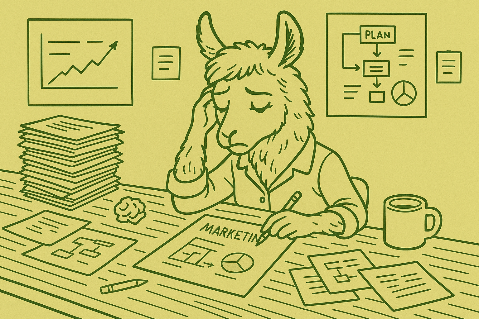 Marketing Manager frustrated with the marketing processes
