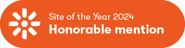 DDSN was recipient of Honourable mention in Kentico Site of the Year