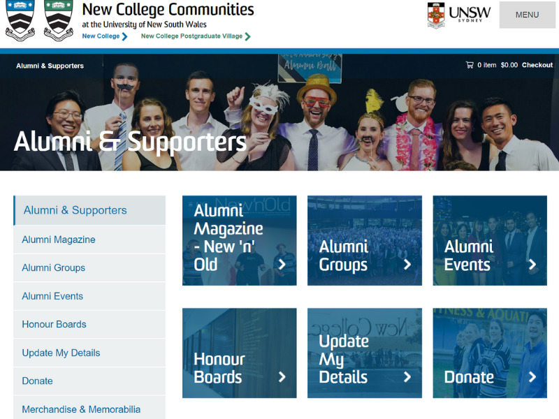 New College Communities Alumni