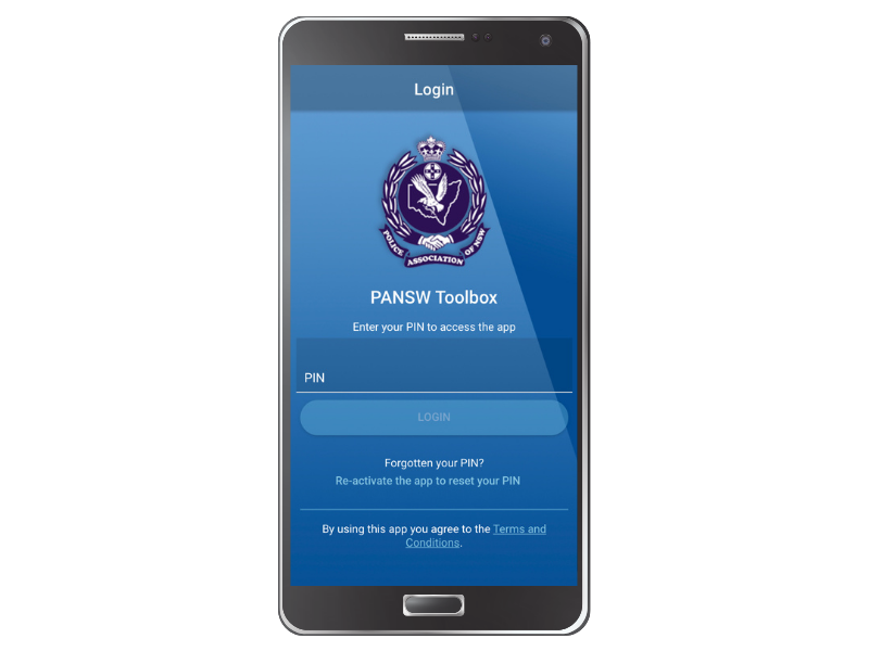 Police Association of NSW Mobile application