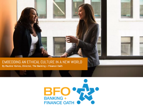 The Banking and finance Oath