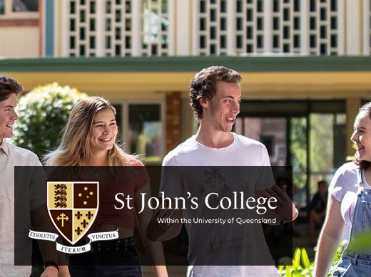 Australian college residents walking on campus - SJC uses Acora digital experience platform